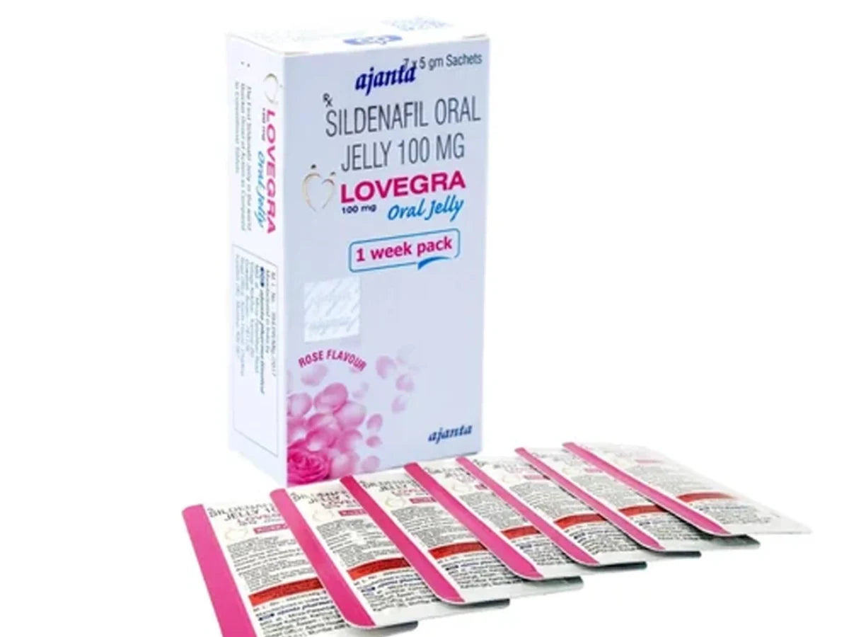 Lovegra Oral Jelly 100mg N7